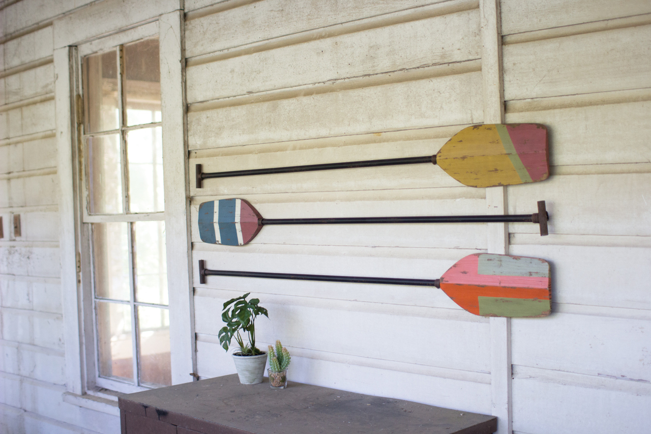 Nautical Home Wooden Newport Decorative Rowing Boat Oar 62 Nautical Decor